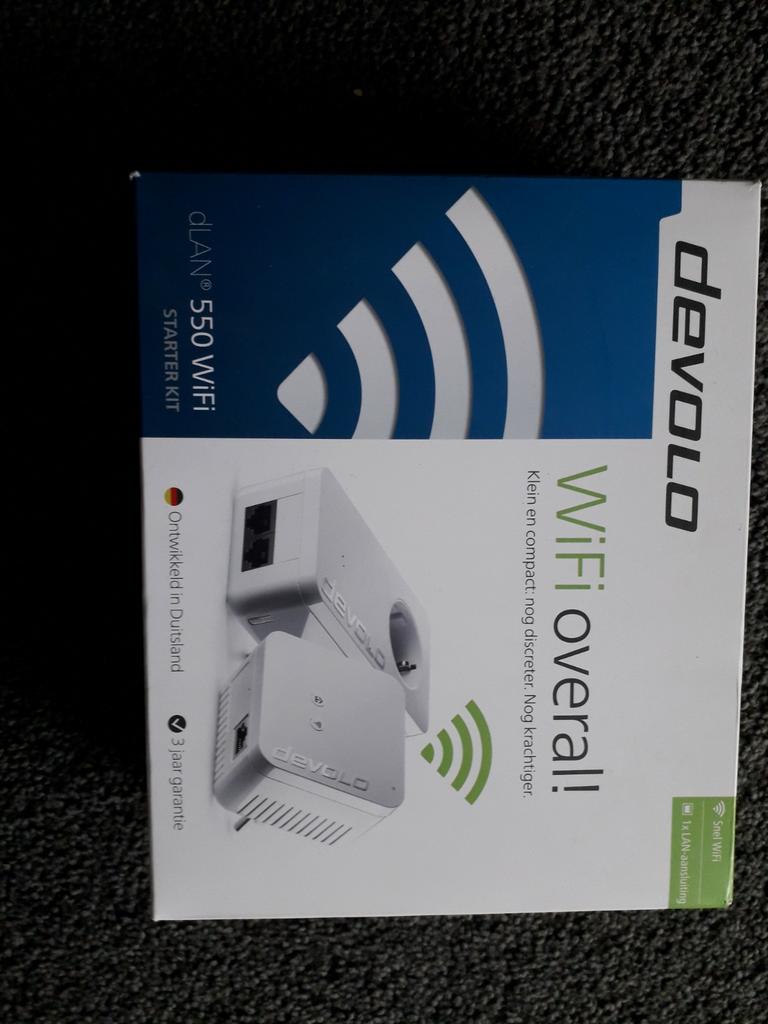 Devolo dlan 550 Wi-Fi, Ophalen, Zo goed als nieuw