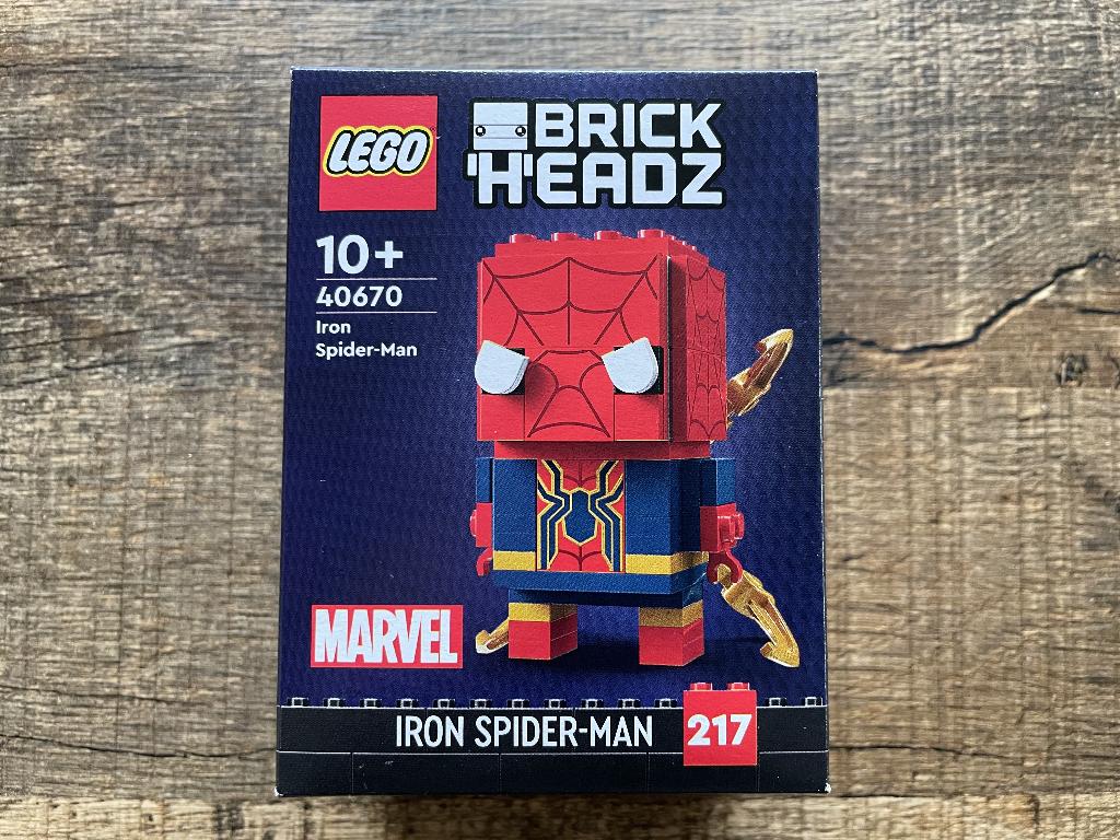 Lego BrickHeadz 40670: Iron Spider-Man SEALED, Ophalen of Verzenden, Nieuw, Complete set, Lego