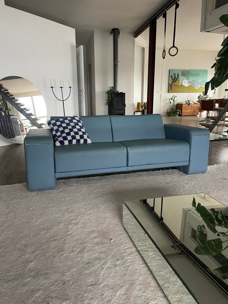 Twee Artifort design banken - Opknapper, Huis en Inrichting, Banken | Bankstellen, Gebruikt, Rechte bank, Driepersoons, 150 tot 200 cm
