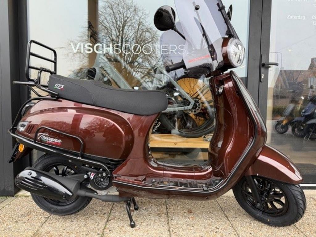 GTS Toscana Dynamic | Euro5+ | Sedona Red | 25/45km, Maximaal 45 km/u, Elektrisch, Onbekend, Nieuw