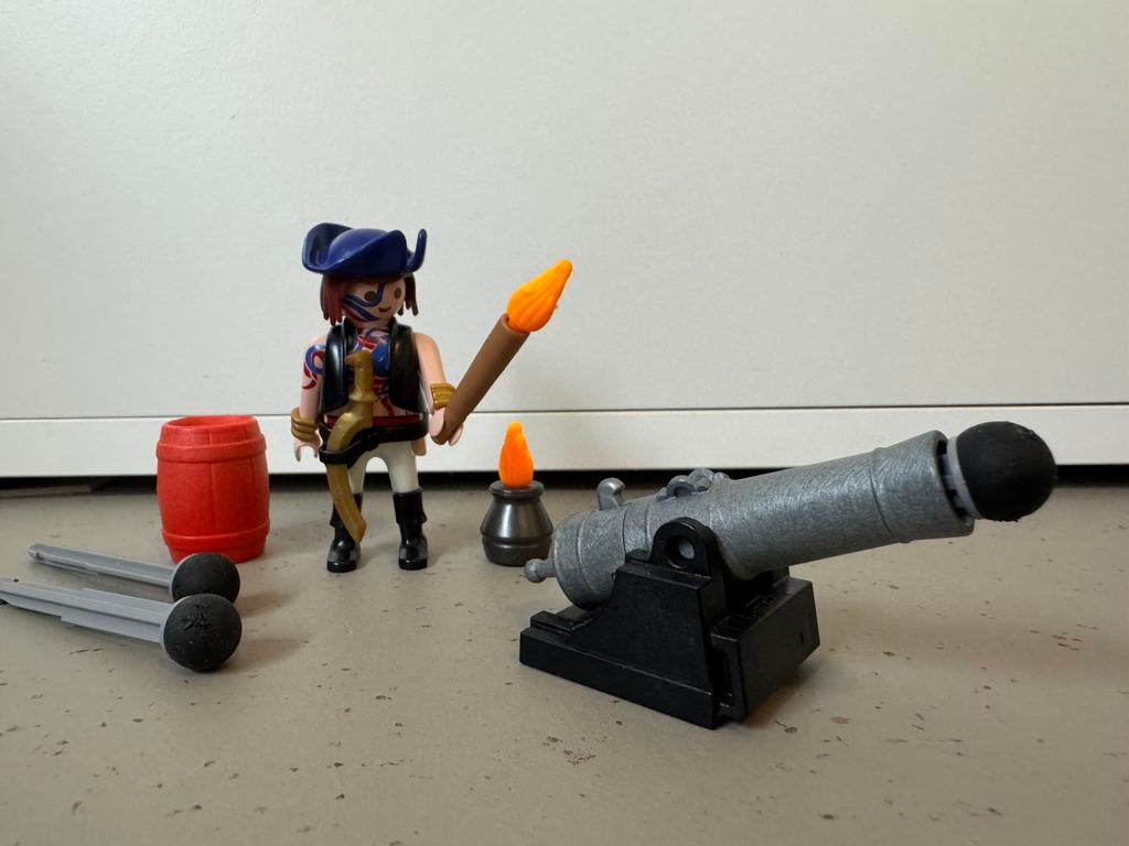 Playmobil Piraat met kanon 5413, Ophalen of Verzenden, Zo goed als nieuw