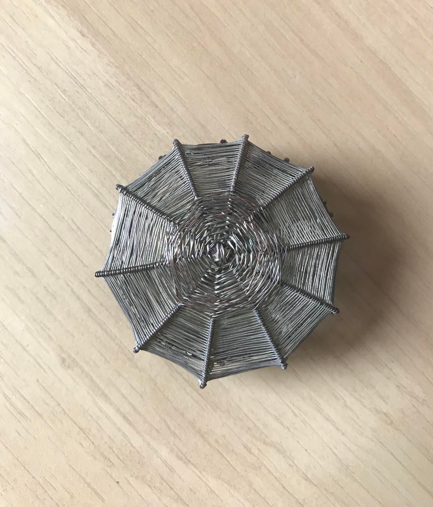 Antiek doosje draadwerk, Ophalen of Verzenden