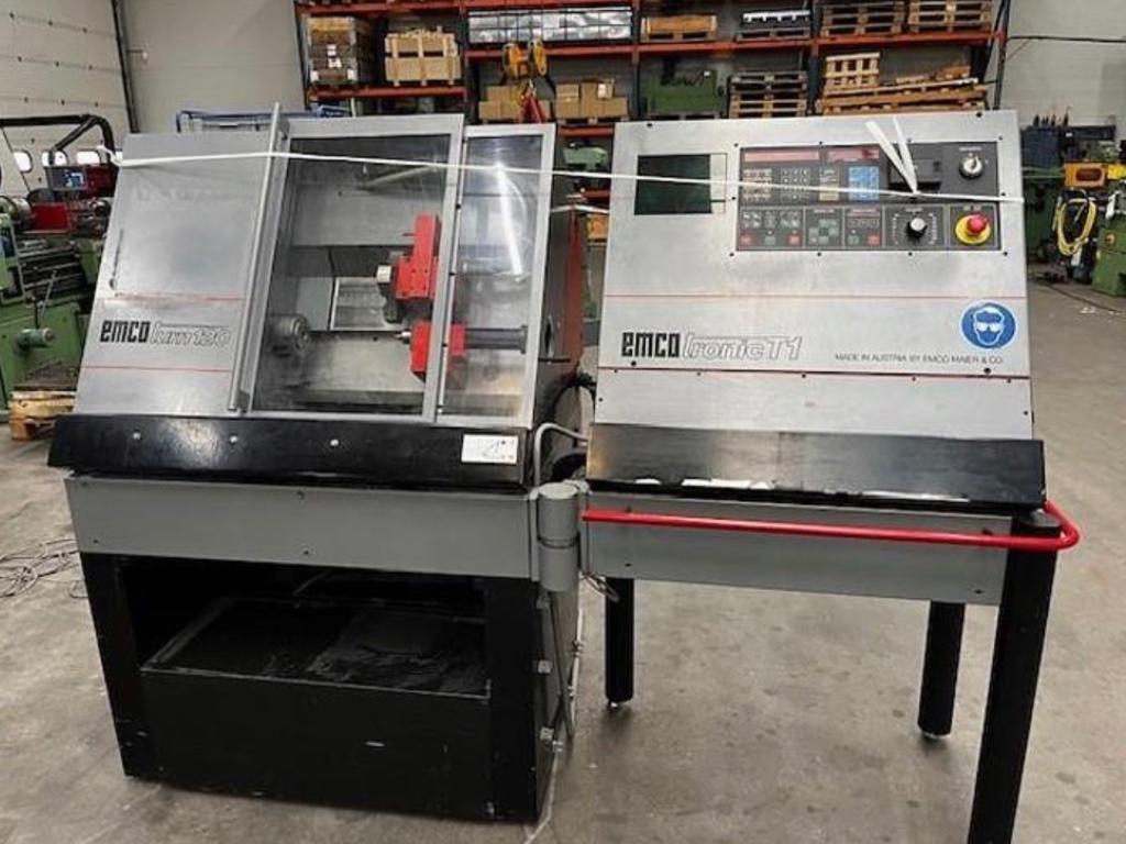 CNC draaibank EmcoTurn 120, Ophalen, Gebruikt, Metaaldraaibank, Minder dan 500 mm