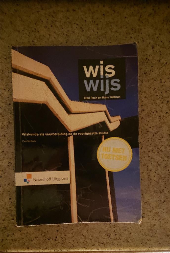 Wis Wijs wiskunde 9789001788537 WisWijs, Boeken, Studieboeken en Cursussen, Zo goed als nieuw, Overige niveaus, Beta, Ophalen of Verzenden