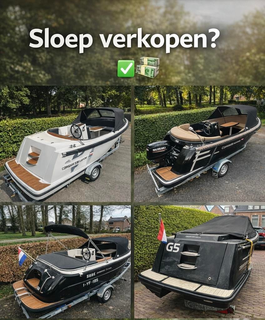 Sloep verkopen? ✅💶 Primeur/Corsiva/Lifestyle/Antaris/Maril, Watersport en Boten, Ophalen, Gebruikt, Motorboot