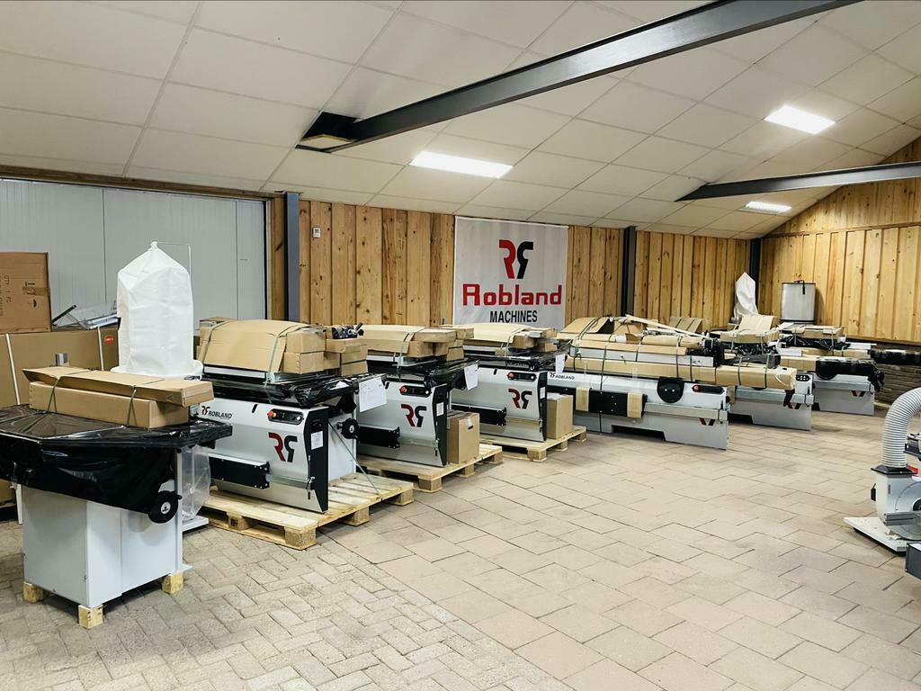 ROBLAND  paneelzagen , combinatiemachine en vlakbanken, Doe-het-zelf en Verbouw, Ophalen, Zo goed als nieuw