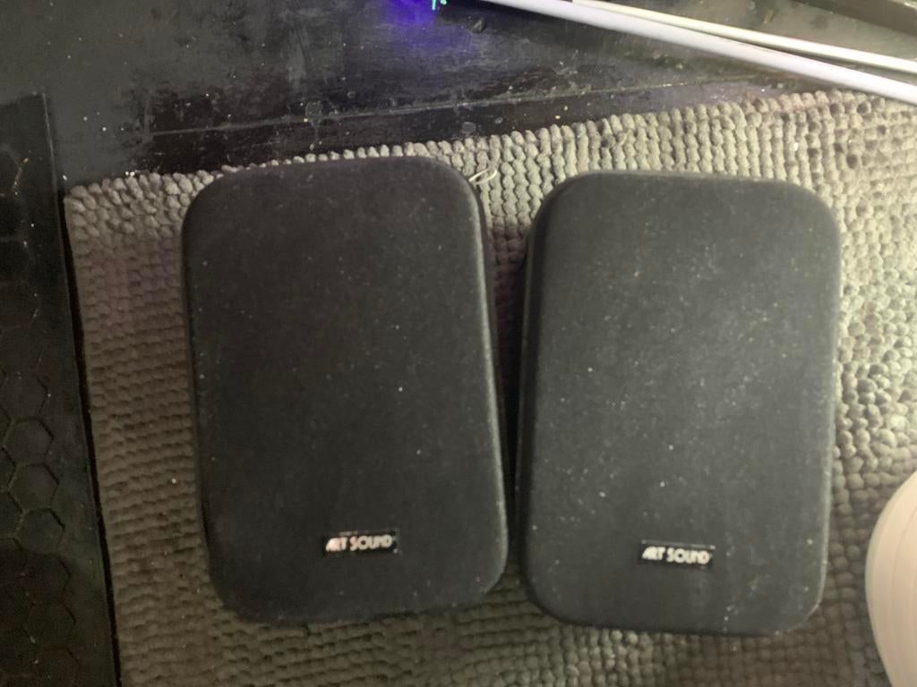 Art Sound AS40 Speakers - Zo goed als nieuw!, Audio, Tv en Foto, Luidsprekers, Zo goed als nieuw, Front, Rear of Stereo speakers