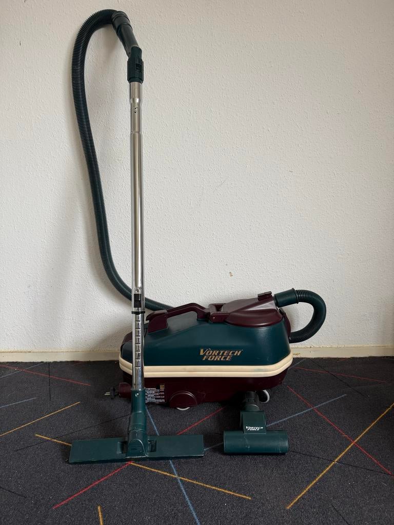 Vortech Force Stofzuiger - vintage, Ophalen of Verzenden, Gebruikt, Stofzak, Minder dan 1200 watt