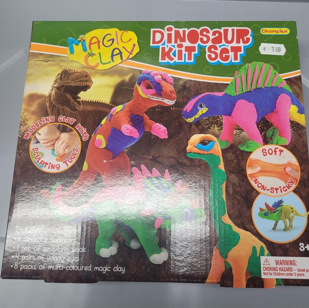 Magisch Klei Dinosaurussen Kit, Ophalen of Verzenden, Nieuw, Bouwen