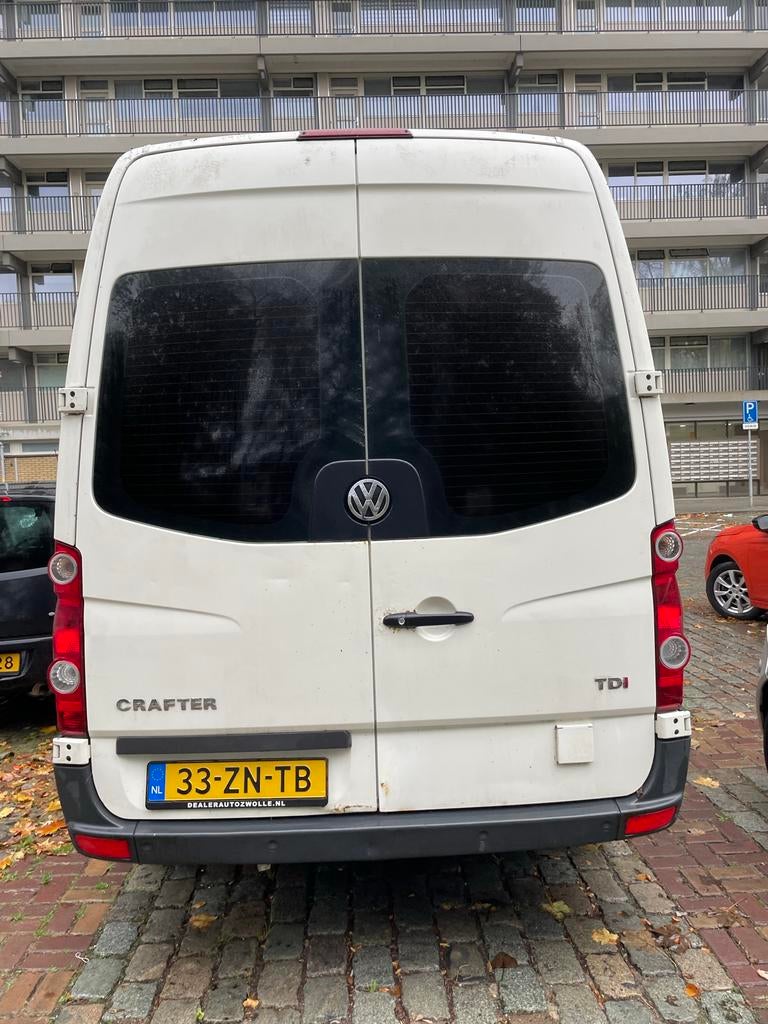 Volkswagen Crafter 35 2.5 TDI 80KW Kombi 2008 Wit, Auto's, Achterwielaandrijving, 2000 kg, Wit, 2634 kg