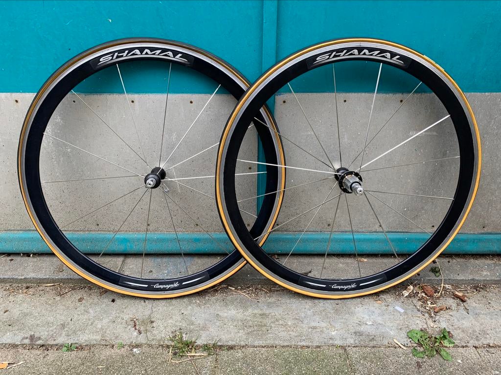 Campagnolo Shamal Wielset Tubes 90’s, Ophalen of Verzenden, Zo goed als nieuw, Wiel, Campagnolo