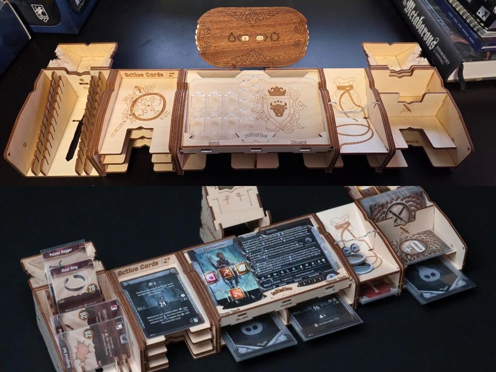 Frosthaven premium set (nieuw) + veel upgrades, Een of twee spelers, Ophalen of Verzenden, Nieuw, Cephalofair Games