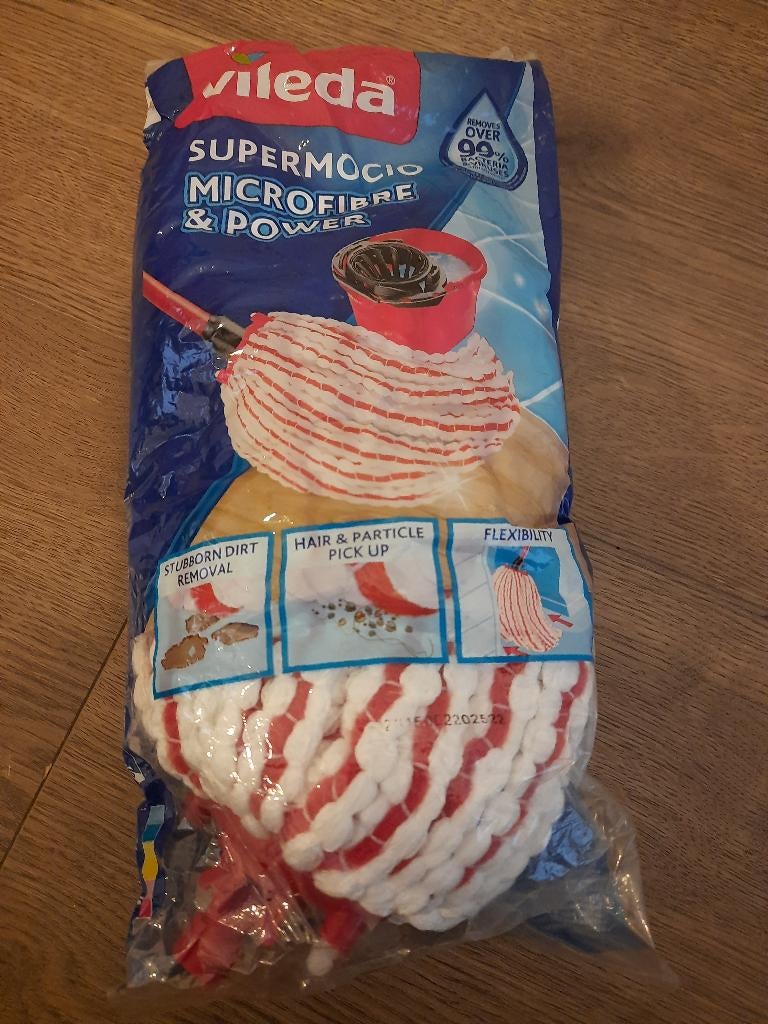 Vileda Supermocio Microfibre Power, Ophalen of Verzenden