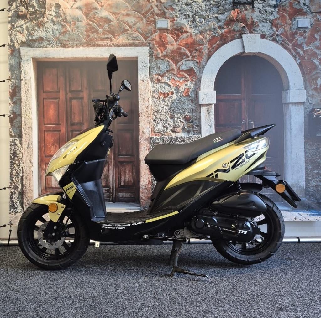GTS Enzo Naked - Snorscooter - 2020 - 9.239km, Fietsen en Brommers, Ophalen, 49 cc, Benzine, Maximaal 25 km/u