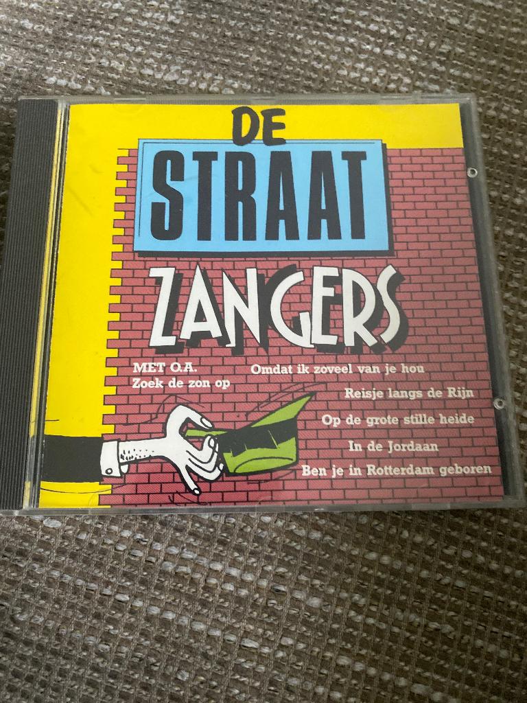 De Straatzangers : Medley’s ( cd ), Ophalen of Verzenden, Zo goed als nieuw, Levenslied of Smartlap