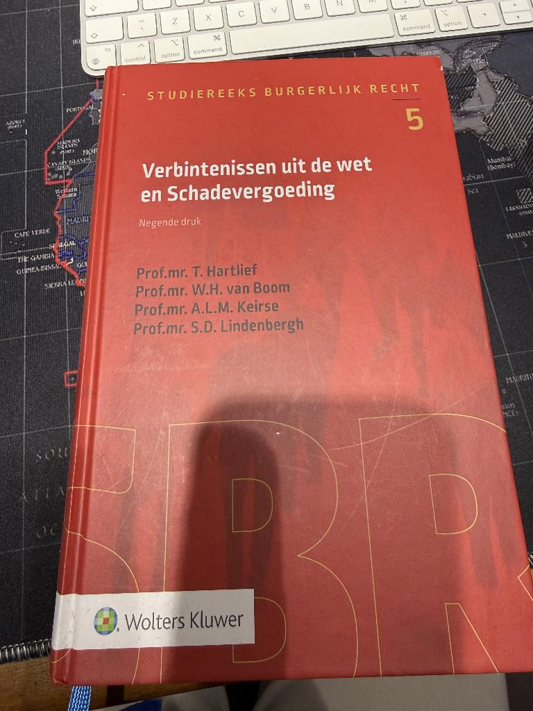 Verbintenissen uit de wet en schadevergoeding, Boeken, Studieboeken en Cursussen, Verzenden, Alpha, Zo goed als nieuw, WO
