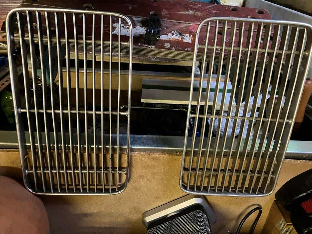 Porsche 356 motorkap grills, Gebruikt, Voor, Porsche, Ophalen of Verzenden