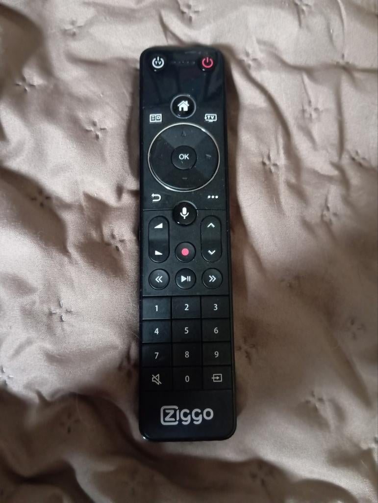 Originele Ziggo Mediabox Next Afstandsbediening, Audio, Tv en Foto, Afstandsbedieningen, Nieuw, Origineel, Mediaspeler, Tv, Ophalen of Verzenden