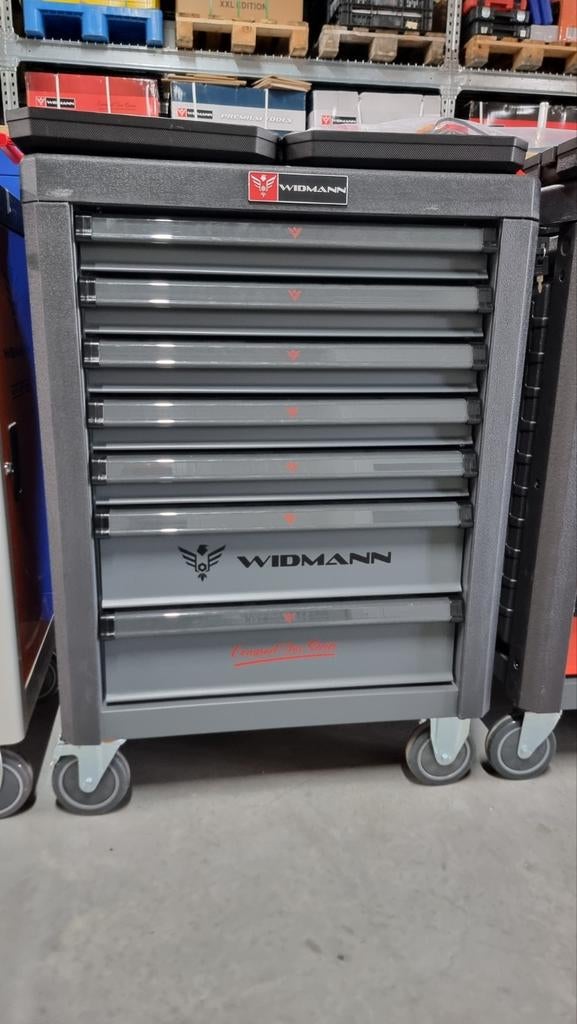 widmann gereedschapwagen 7 laden waarvan 6 laden gevuld, Ophalen of Verzenden, Gevuld, Nieuw