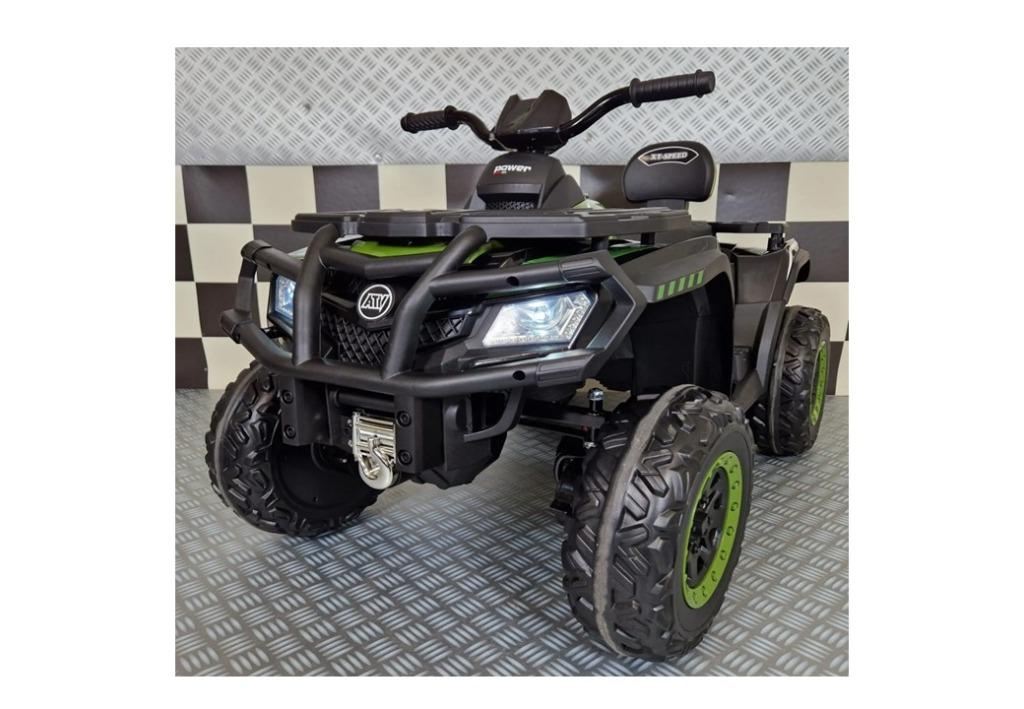 Elektrische kinder auto accu quad motor 12 en 24volt 1 pers, Ophalen, Nieuw