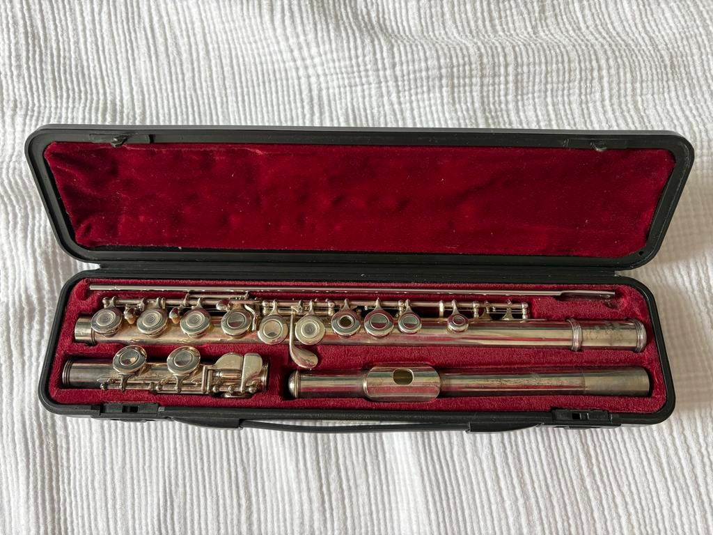 Dwarsfluit Yamaha 271S, Muziek en Instrumenten, Ophalen of Verzenden, Gebruikt