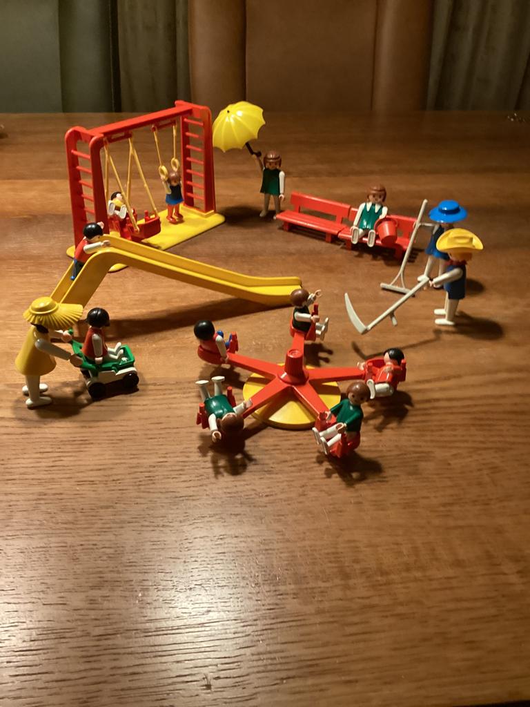 Playmobil  speeltuin, Ophalen of Verzenden, Zo goed als nieuw