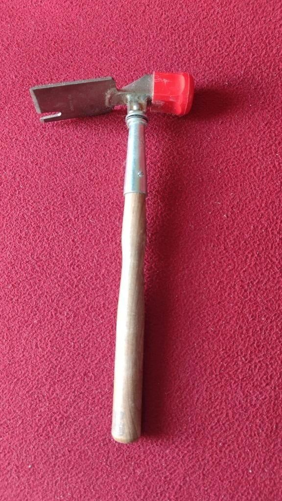 TOPSTAAT Vintage camping tool - haring trekker, hamer, hak, Ophalen of Verzenden, Zo goed als nieuw