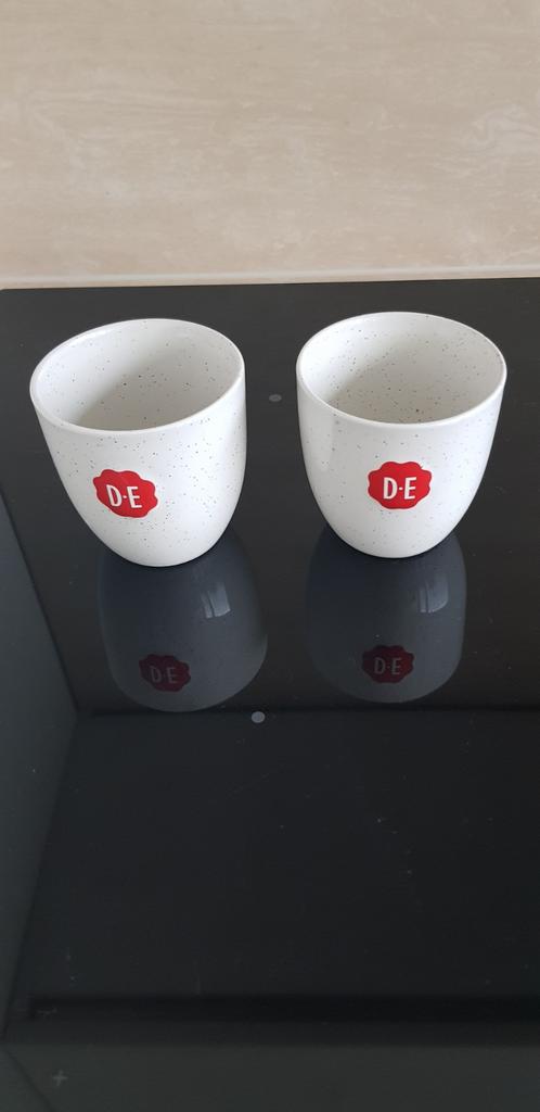 2 douwe Egberts kopjes, Ophalen of Verzenden, Nieuw, Overige stijlen, Kop(pen) en/of Schotel(s)