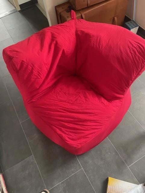 Ikea Rolig stoel, Ophalen, Zo goed als nieuw, Rood, Eén
