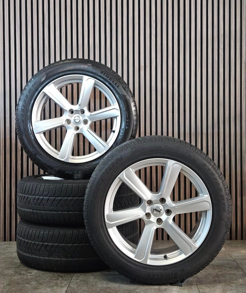 19" Orig Volvo XC60 Velgen+Winterbanden 5x108, Gebruikt, Banden en Velgen, Winterbanden, Volvo