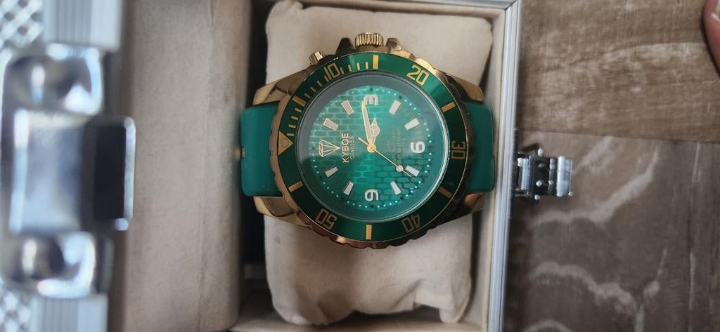 Kyboe horloges - Verschillende kleuren, Sieraden, Tassen en Uiterlijk, Horloges | Heren, Overige merken, Kunststof, Gebruikt, Polshorloge