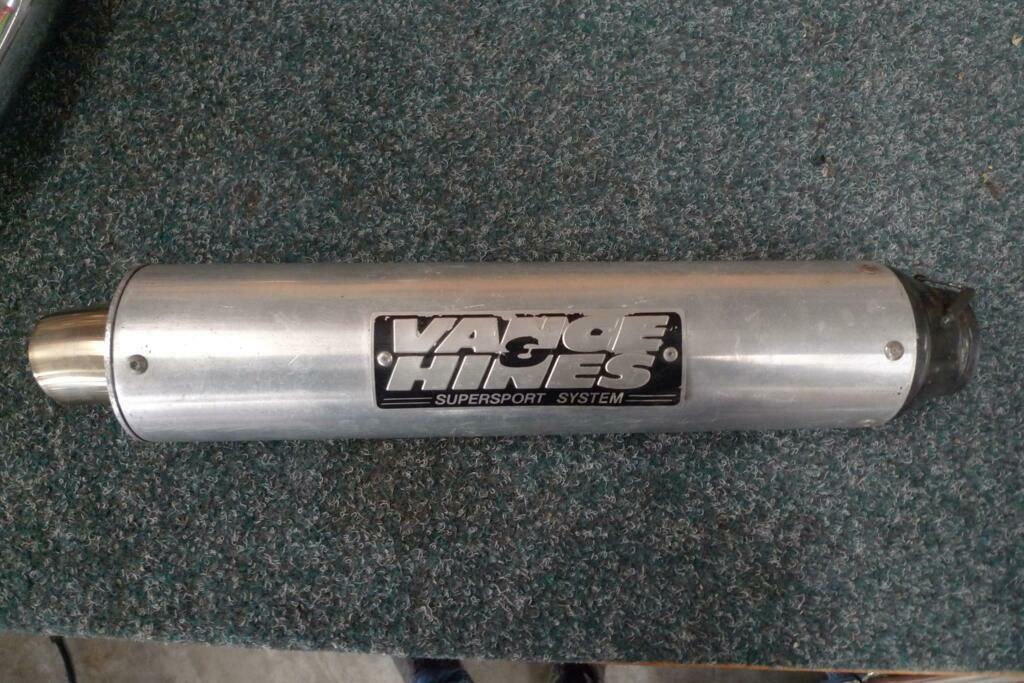 Uitlaatdemper V&H sportdemper harley 2in1, Ophalen, Gebruikt