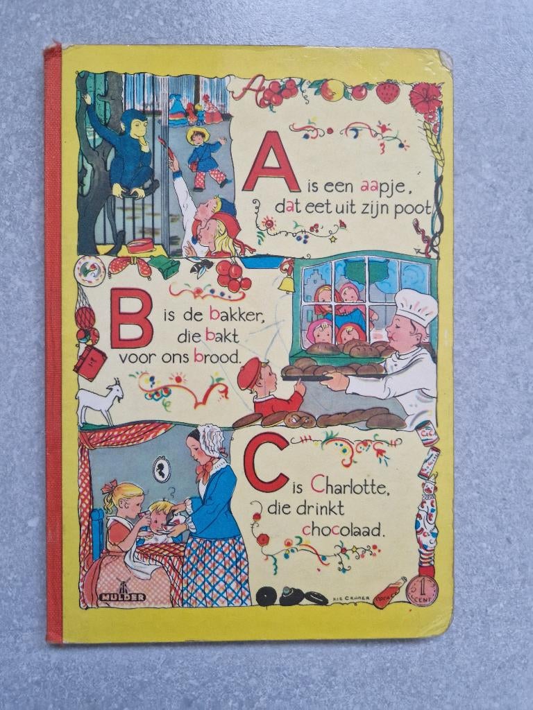 Retro ABC boekje, Boeken, Gelezen, Mulder en zoon, Non-fictie, Ophalen of Verzenden