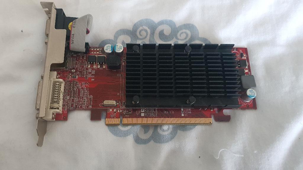 VIDEO Kaartje DVI Displayport en VGA  (Radeon), Computers en Software, Videokaarten, Ophalen of Verzenden, Gebruikt, DVI