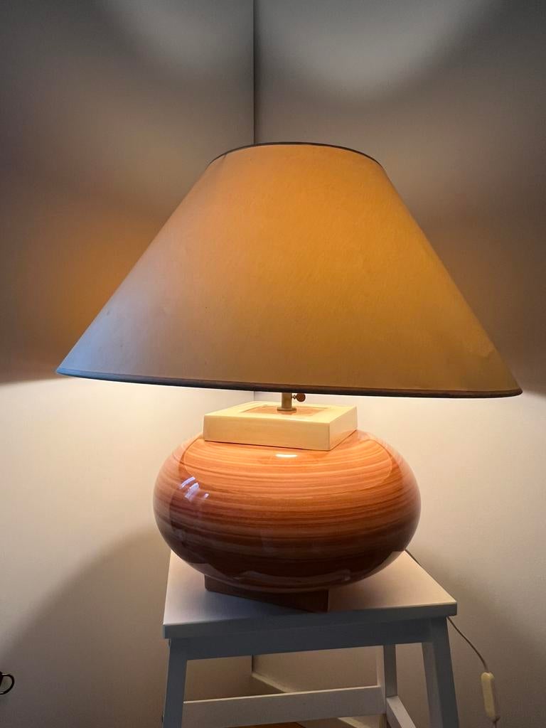 Grote Robert Kostka lamp keramiek cubille, Huis en Inrichting, Ophalen of Verzenden, Zo goed als nieuw, Minder dan 50 cm