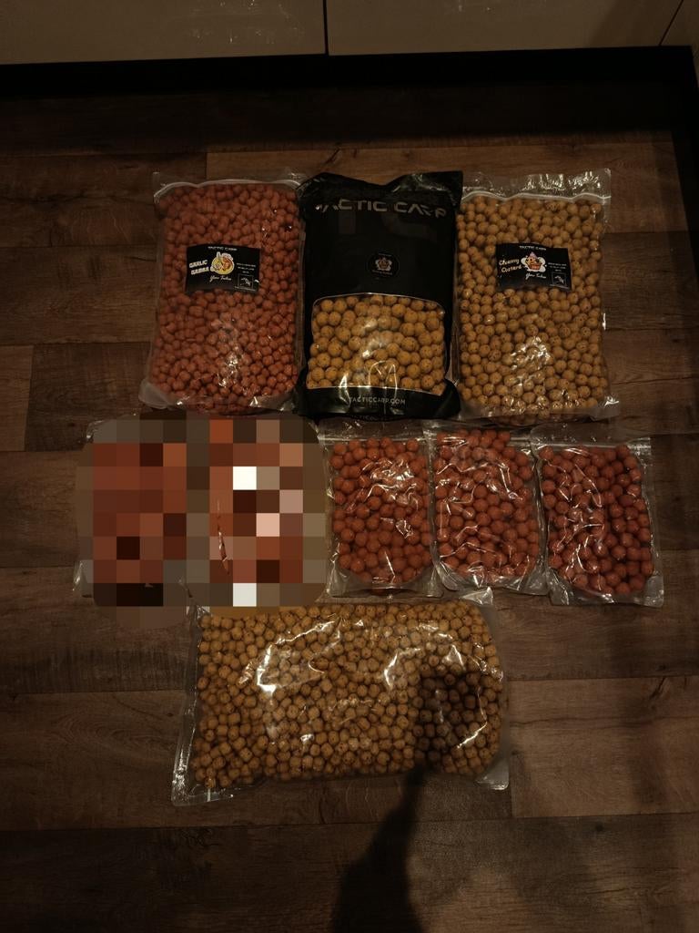 Grote partij boilies, Watersport en Boten, Ophalen of Verzenden, Nieuw, Overige typen