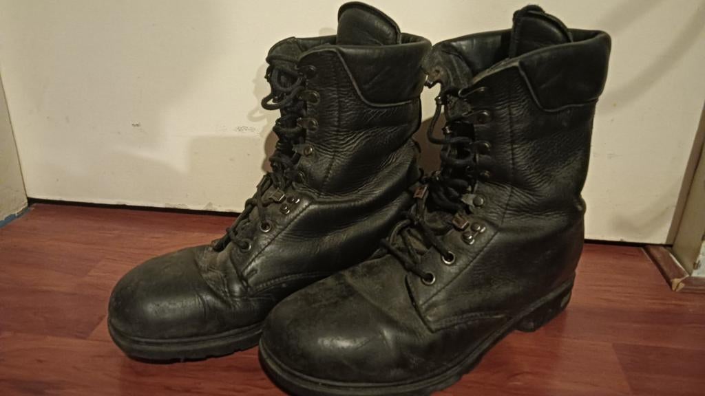 Leren leger kisten, Onbekend, Zwart, Boots, Ophalen of Verzenden