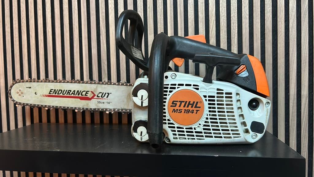 Stihl motorzaag ms 194t zaag kettingzaag tophandle, Tuin en Terras, Ophalen, Zo goed als nieuw