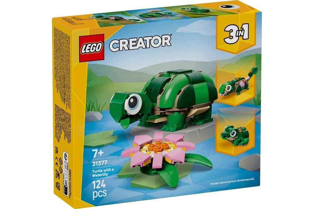 Lego Creator 31377 Schildpad met waterlelie NIEUW, Lego, Lego, Nieuw, Ophalen of Verzenden