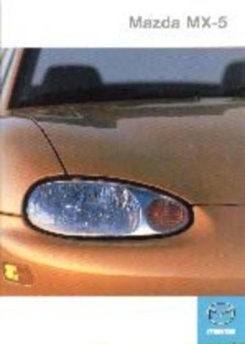 Mazda MX5 2e of 3e model brochure/auto folder '00 - '15, Ophalen of Verzenden, Zo goed als nieuw, Mazda