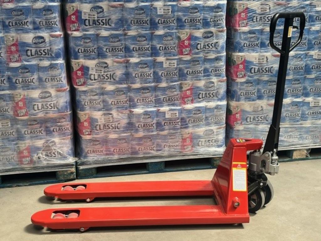 Standaard palletwagen 2500 kg 115 cm vorken lepels, Ophalen, Nieuw