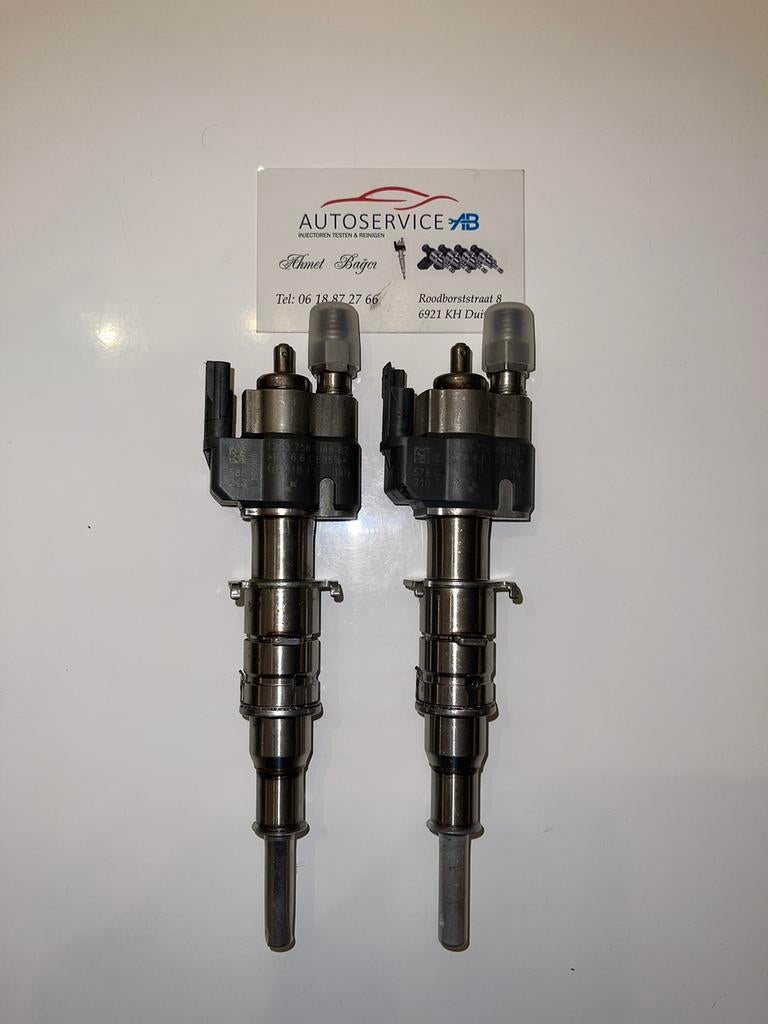 Te koop 13537589048-alleindexMet RAPPORT injector BMWn53 n43, Auto-onderdelen, Brandstofsystemen, Ophalen of Verzenden, Gereviseerd