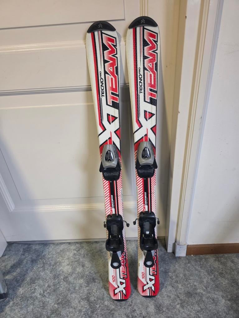 Kinderski Techno Pro 100cm - Nette Staat, Sport en Fitness, Skiën en Langlaufen, Gebruikt, 100 tot 140 cm, Carve, Skiën