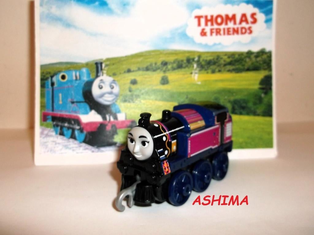 Thomas de Trein Trackmaster Push Along Ashima, Ophalen of Verzenden, Gebruikt