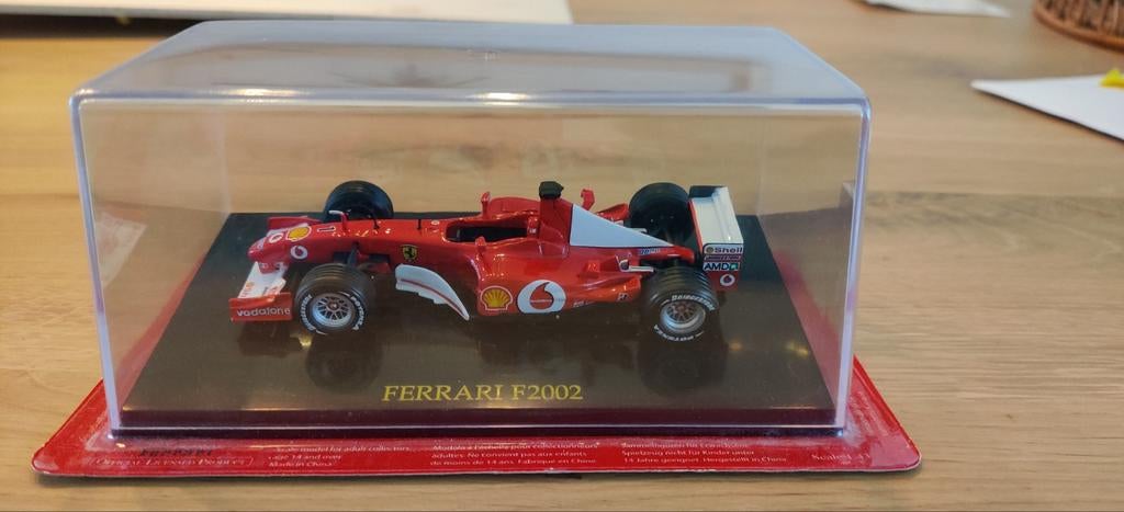 Ferrari F2002 1:43 Nieuw in verpakking!, Hobby en Vrije tijd, Modelauto's | 1:43, Ophalen of Verzenden, Nieuw, Auto, Overige merken