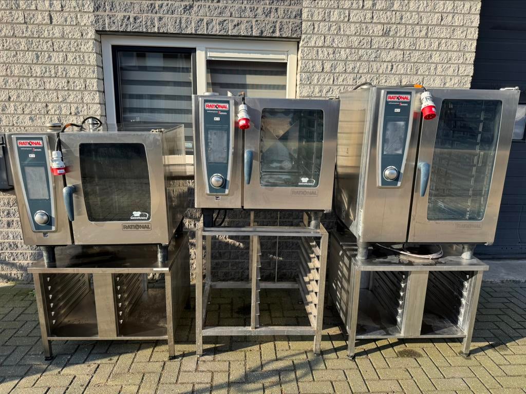 Rational combisteamer vario cooking afbakoven gas electrisch, Ophalen