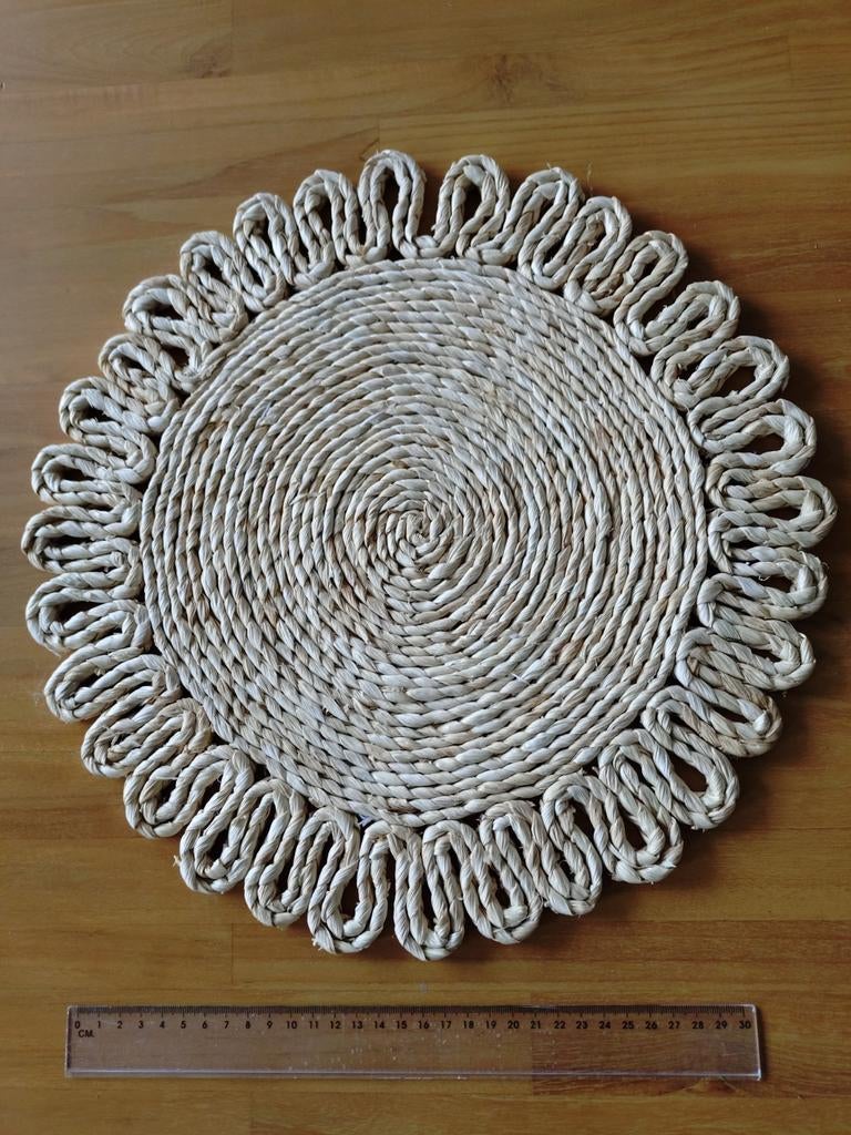 Te koop nieuwe boho onderzetter of wanddecoratie riet 38 cm, Ophalen, Nieuw