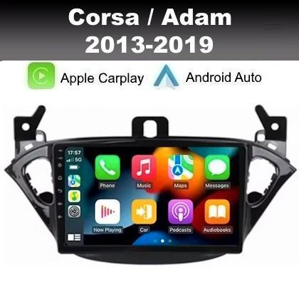 Opel Corsa E Adam navigatie android 14 apple carplay dab+, Auto diversen, Autoradio's, Ophalen of Verzenden, Nieuw