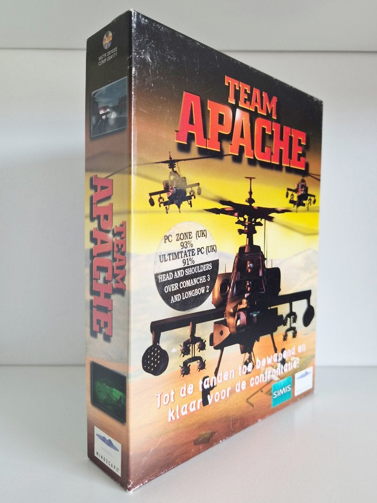 Team Apache - PC Big Box, 1 speler, Ophalen of Verzenden, Zo goed als nieuw, Vanaf 3 jaar