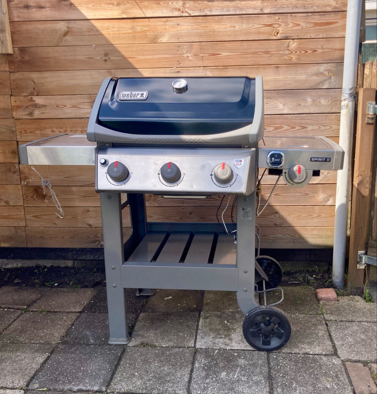 Weber Spirit II E-310 GBS Gasbarbecue met accessoires, Tuin en Terras, Gasbarbecues, Ophalen of Verzenden, Zo goed als nieuw